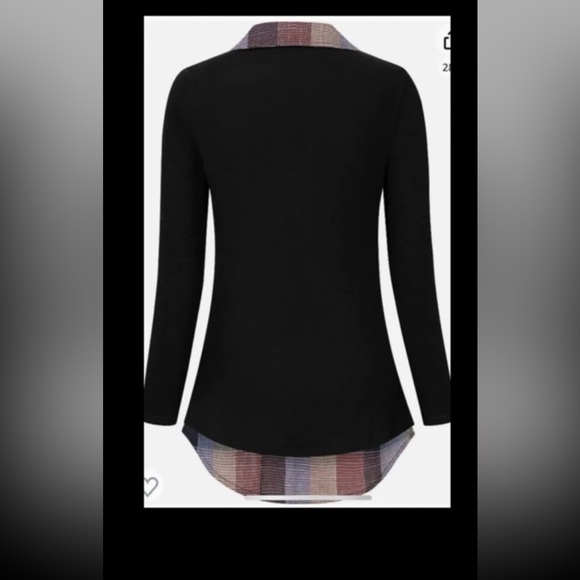 Women’s Size Small twofer top. NEW! - Picture 2 of 2